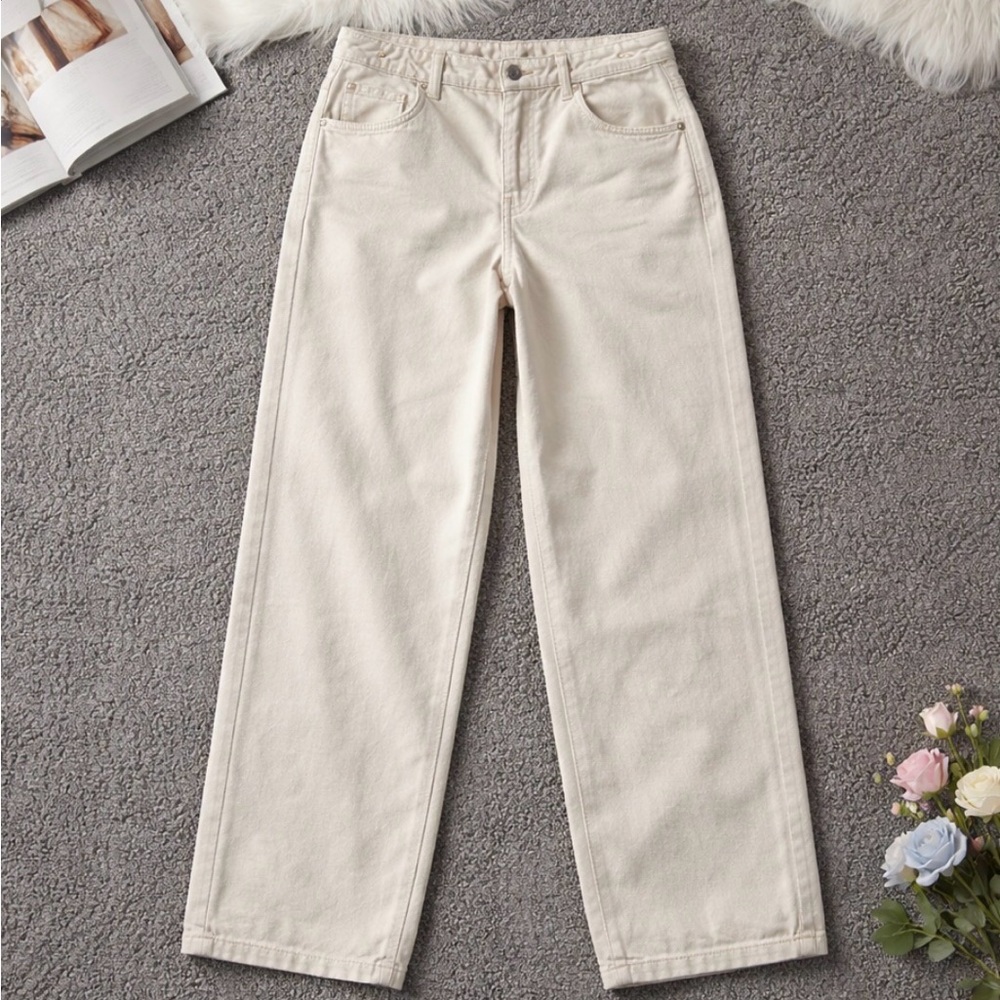 We The Free Light Cream Pants **NEVER WORN**